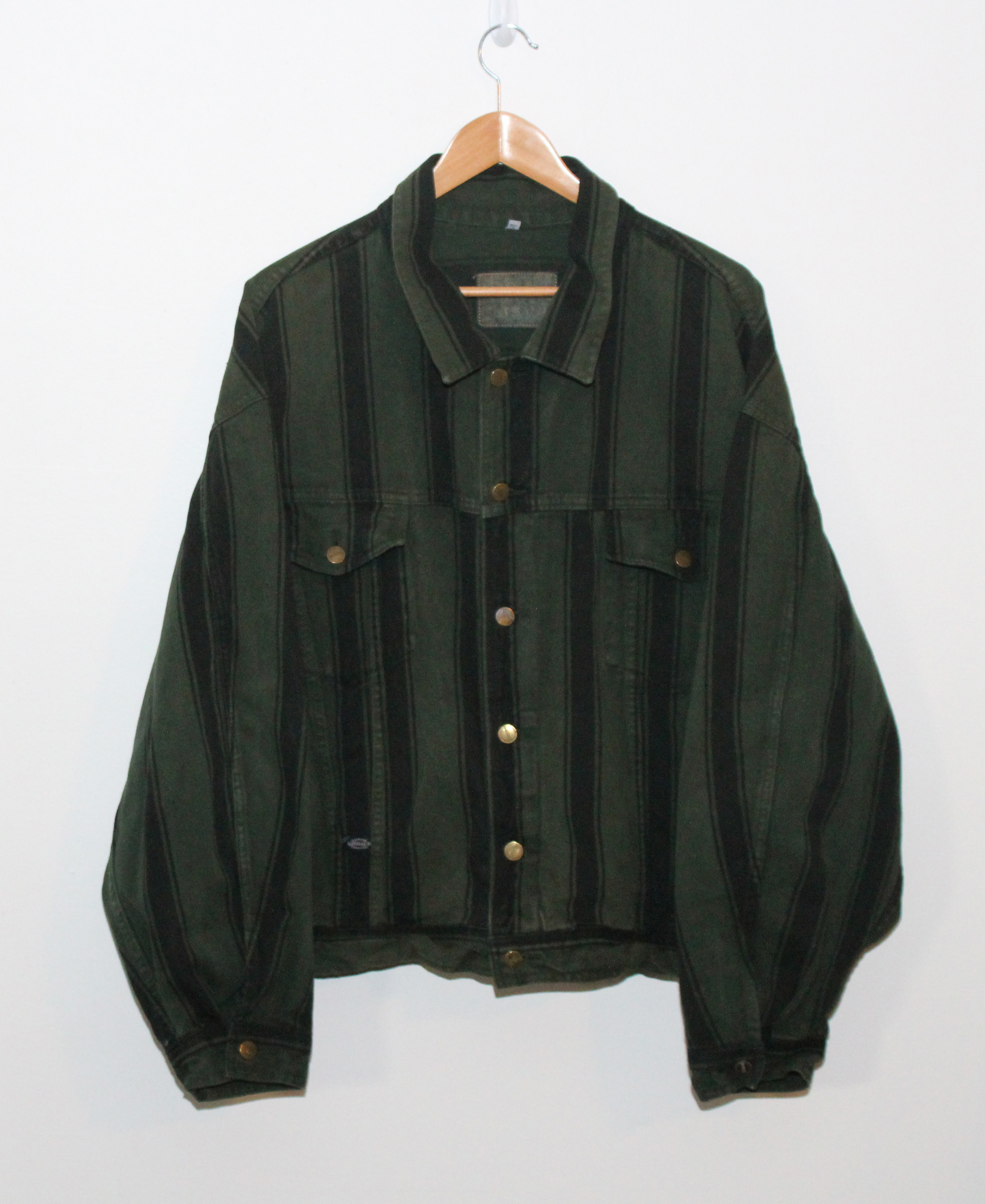 Vintage Marithe Francois Girbaud Forest Green / Black Trucker Jacket (Size  XL) — Roots